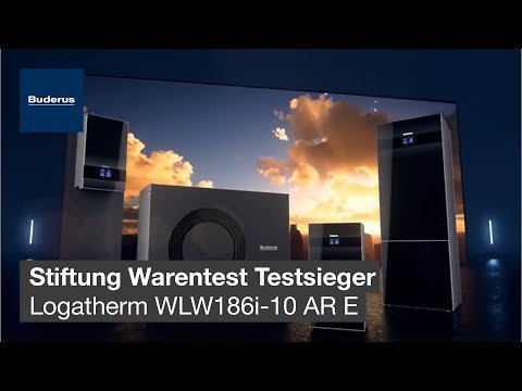 Buderus Wärmepumpen-Set | Logaplus M WLW186i-10 AR E W | 10 kW | weiß – Ansicht 2