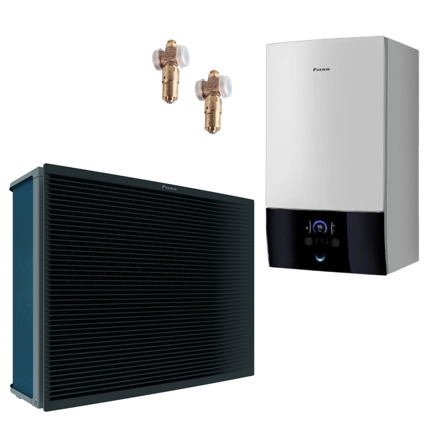 DAIKIN L/W- Wärmepumpe Altherma 3 H HT W | ETBX16E9W7 + EPRA18DW17 | H/K
