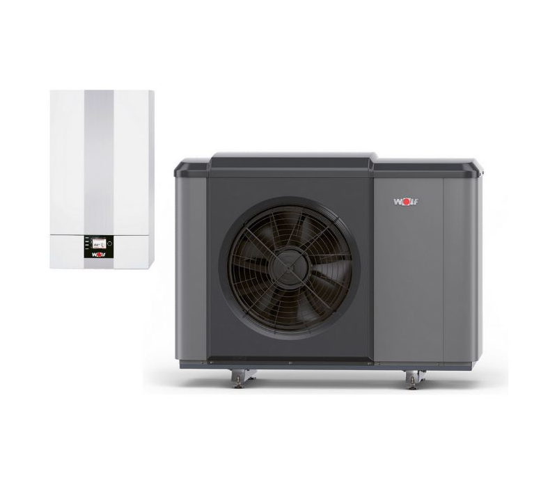 WOLF Monoblock Wärmepumpe CHA-07 | Trinkwasser-Komplettset | BAFA | 6 kW – Ansicht 2