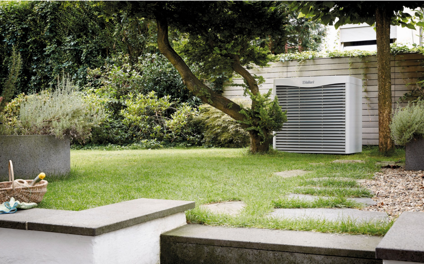 VAILLANT L/W-Wärmepumpe flexoTHERM exclusive VWF 57/4 + aroCollect | BAFA – Ansicht 3