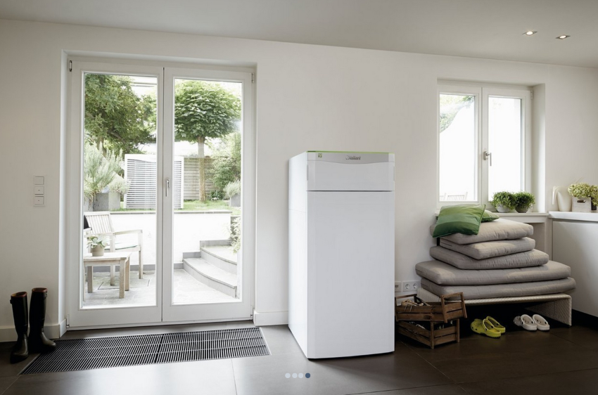 VAILLANT L/W-Wärmepumpe flexoTHERM exclusive VWF 57/4 + aroCollect | BAFA – Ansicht 4