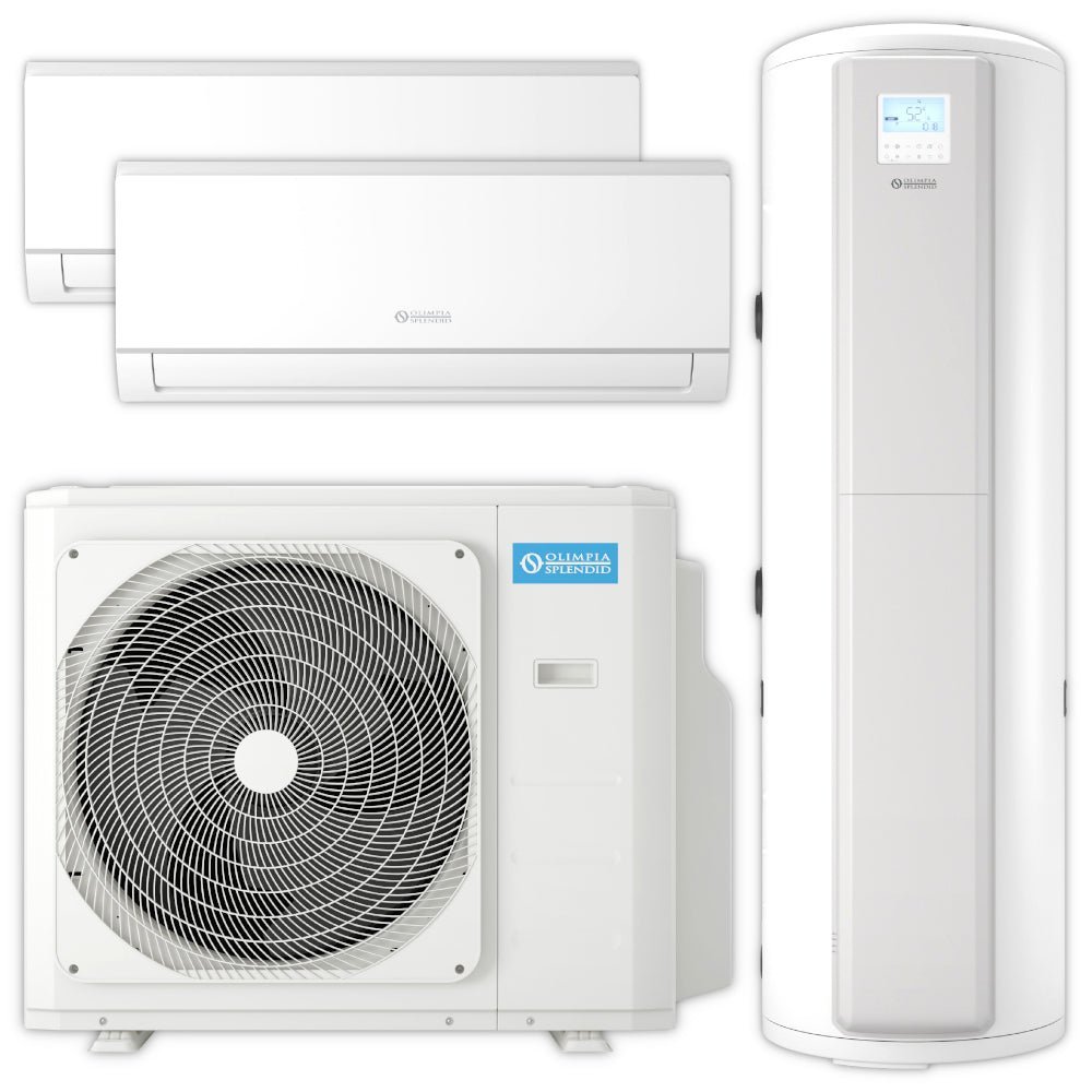 OLIMPIA SPLENDID Multisplit Klimaanlage | Nexya All-In-One | 2x2,6kW |Warmwasser