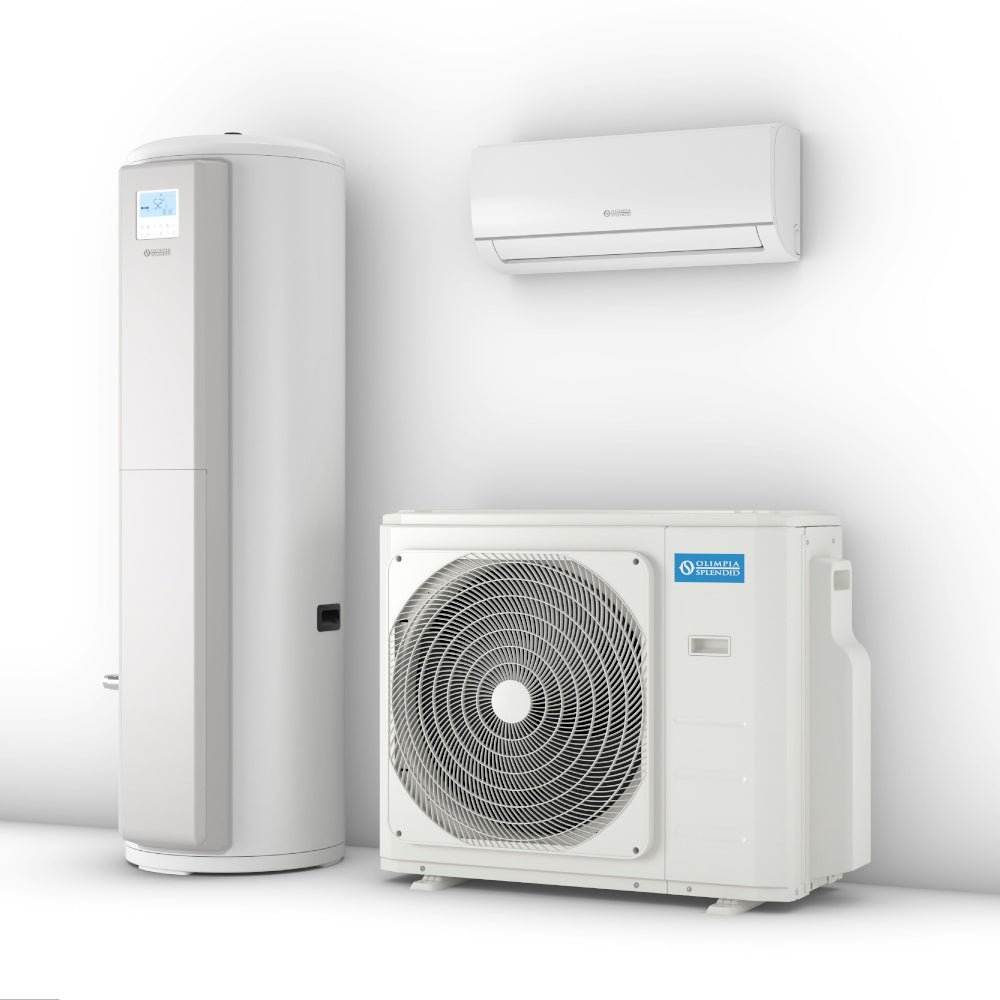 OLIMPIA SPLENDID Split Klimaanlage Set | Nexya All-In-One 2,6kW |Warmwasser – Ansicht 18