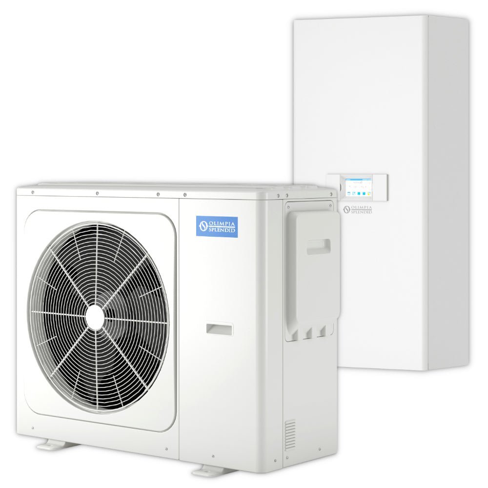 Olimpia Splendid Wärmepumpen-Set | SHERPA AQUADUE S3 E | hängend | 8 kW