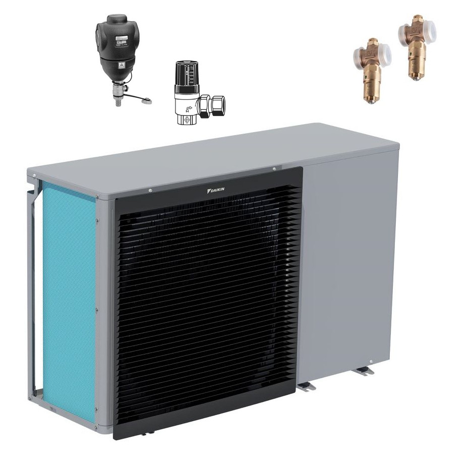 DAIKIN Altherma 3 M Luft-Wasser-Wärmepumpe EBLA14D3W1 | 14 kW | 3~ph