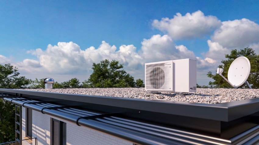 DAIKIN Altherma 3 M Luft-Wasser-Wärmepumpe EBLA08E3V3 | Monoblock 7,8 kW – Ansicht 7