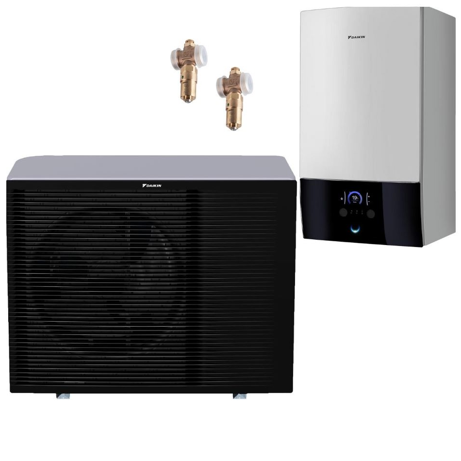 DAIKIN L/W- Wärmepumpe Altherma 3 H MT W | ETBX12E9W + EPRA10EW1 | H/K