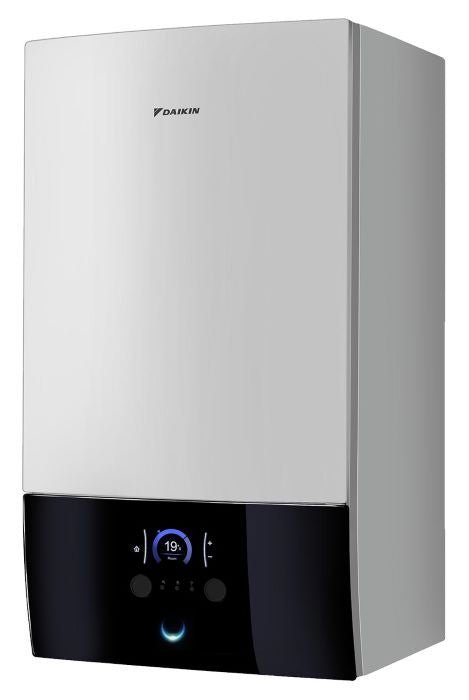 DAIKIN L/W-Wärmepumpe Altherma 3 R W | EHBX08E9W | 8 kW | H/K + 9 kW-EH – Ansicht 2