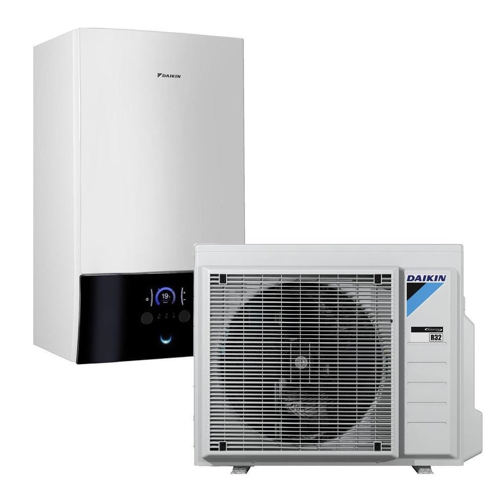 DAIKIN L/W-Wärmepumpe Altherma 3 R W | EHBX08E6V | 8 kW | H/K + 6 kW-EH