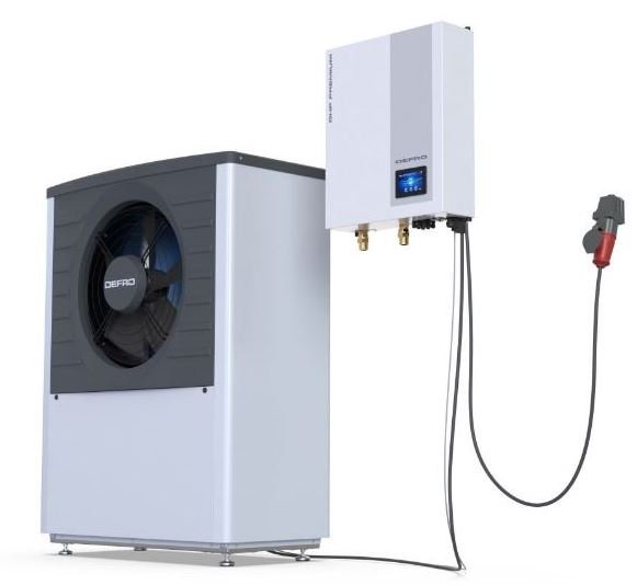 DEFRO L/W Wärmepumpe | Monoblock + Hydromodul HM | DHP Premium 16 kW