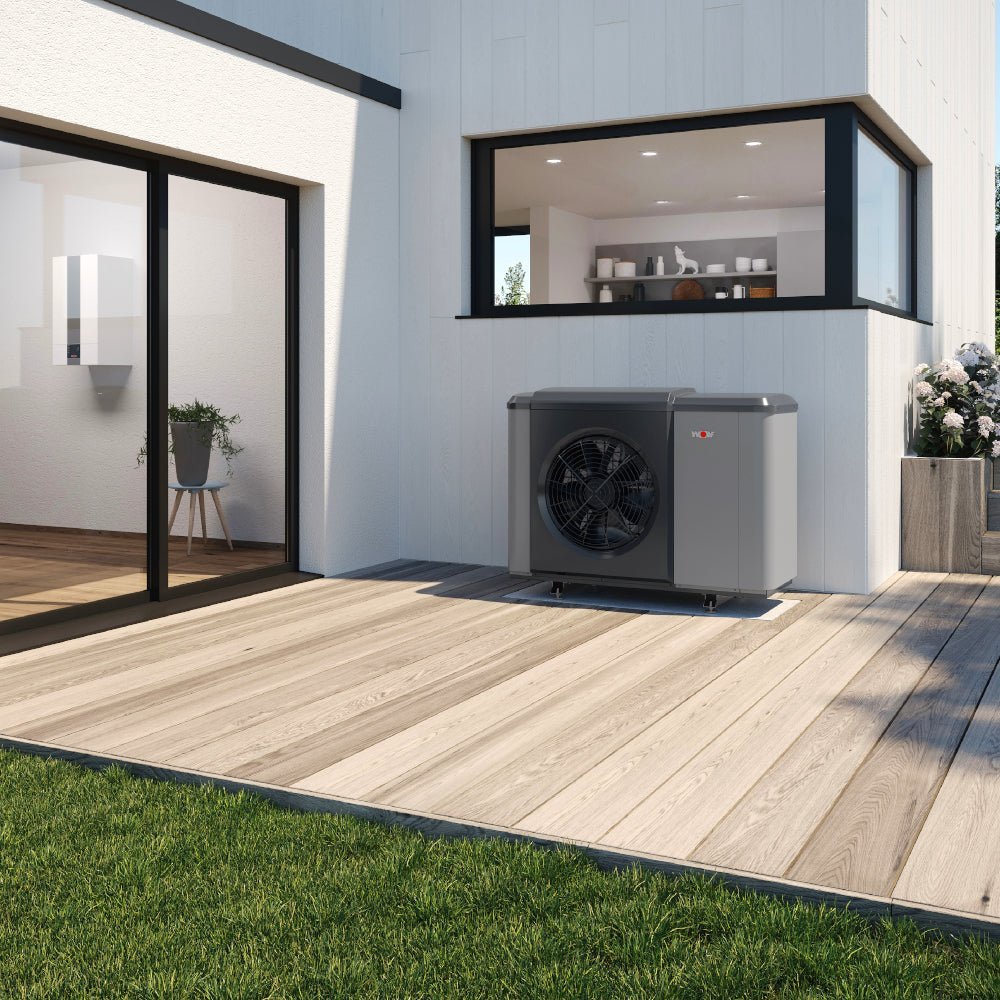 WOLF | Luft/Wasser-Wärmepumpe CHA-07 | mit E-Heizelement | 6 kW – Ansicht 5
