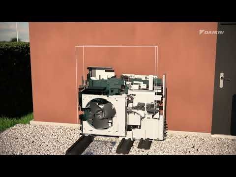 DAIKIN | Split-Wärmepumpe Altherma 3 R W | EBBX11D9W+ERLA11DW1| 11 kW – Ansicht 9