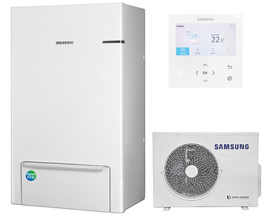 SAMSUNG | Luft-Wasser-Wärmepumpe WPLW-Split-4-WT | 4 kW
