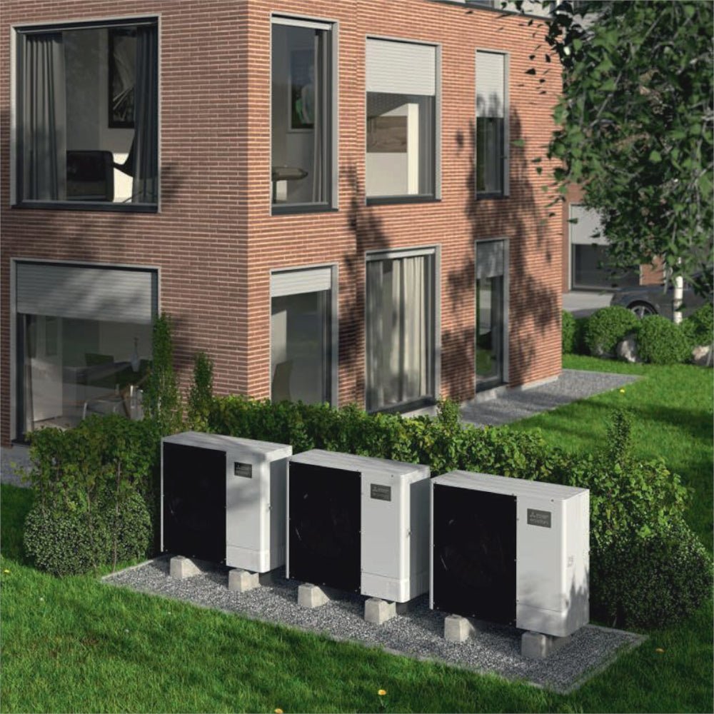 MITSUBISHI Ecodan Wärmepumpen-Set 5.14 | BAFA | Zubadan Inverter | 12,0 kW – Ansicht 5