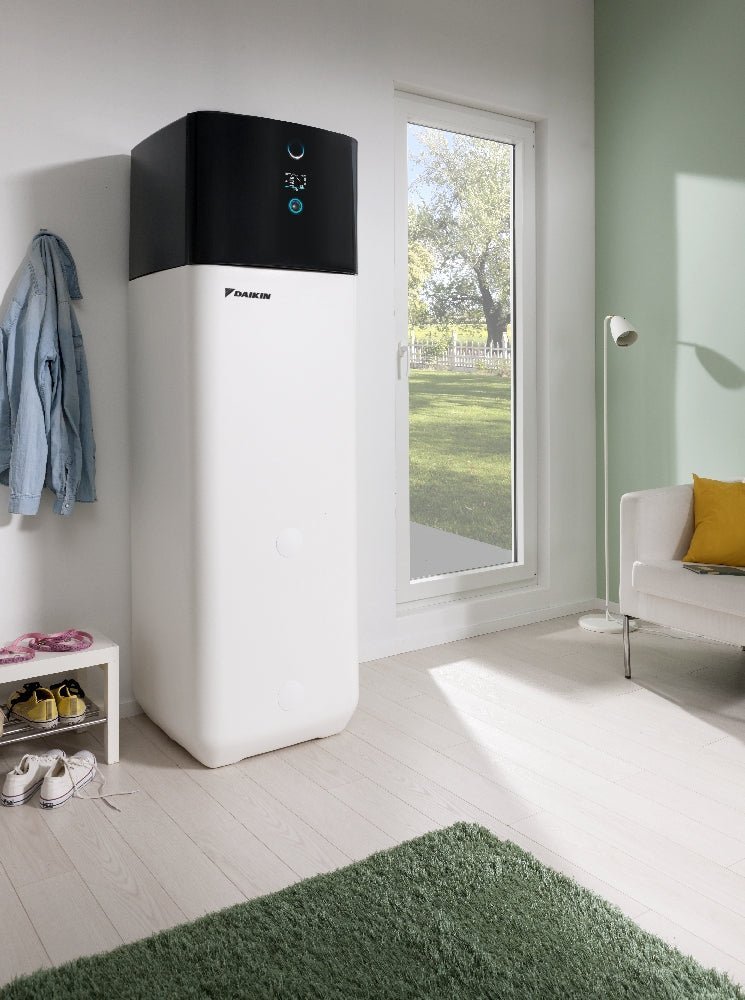 DAIKIN Wärmepumpe Altherma 3 R Ech2o | EHSXB08P50E | 6-8 kW Biv | H/K + 500L – Ansicht 4