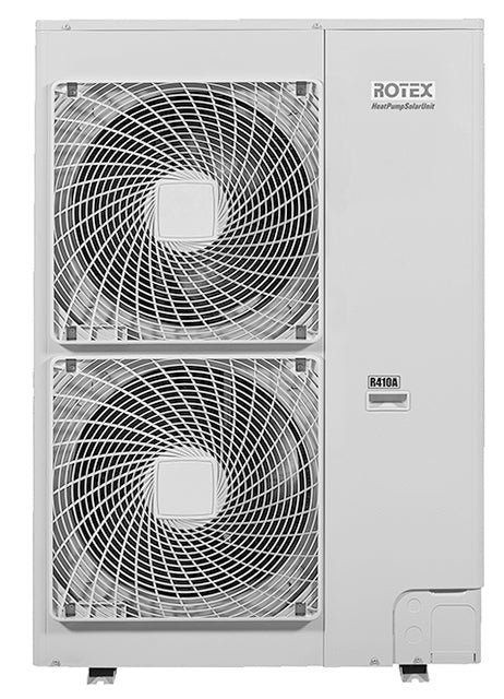 RX HPSU Außengerät 14 kW, verkehrsweiß – Ansicht 2