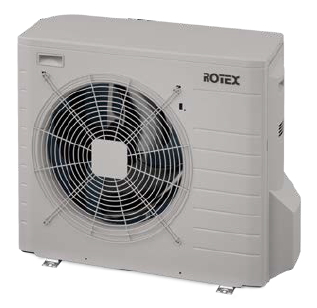 Rotex Wärmepumpen Außengerät | RRGA06DV-CW weißaluminium | 6 kW
