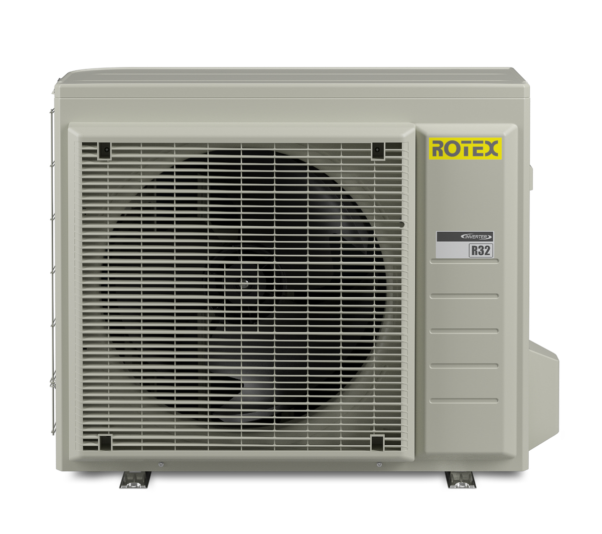 Rotex Wärmepumpen Außengerät | RRGA08DV elfenbein | 8 kW – Ansicht 3