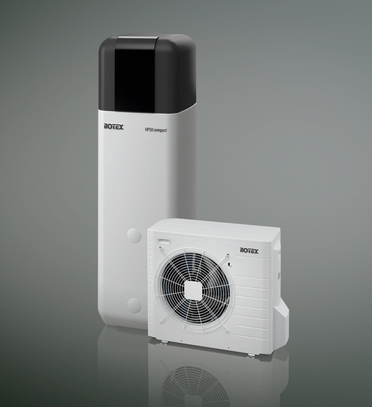 Wärmepumpe Luft/Wasser Rotex HPSU compact 508 H/C-1C Paket 6 kW+500L – Ansicht 2