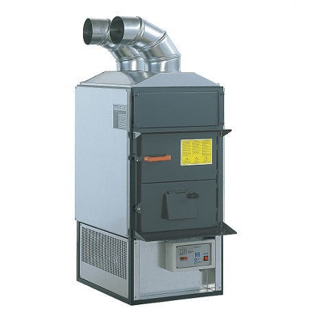 FABBRI F28 CV Hallenheizung 34 kW mit Rauchabsaugaggregat