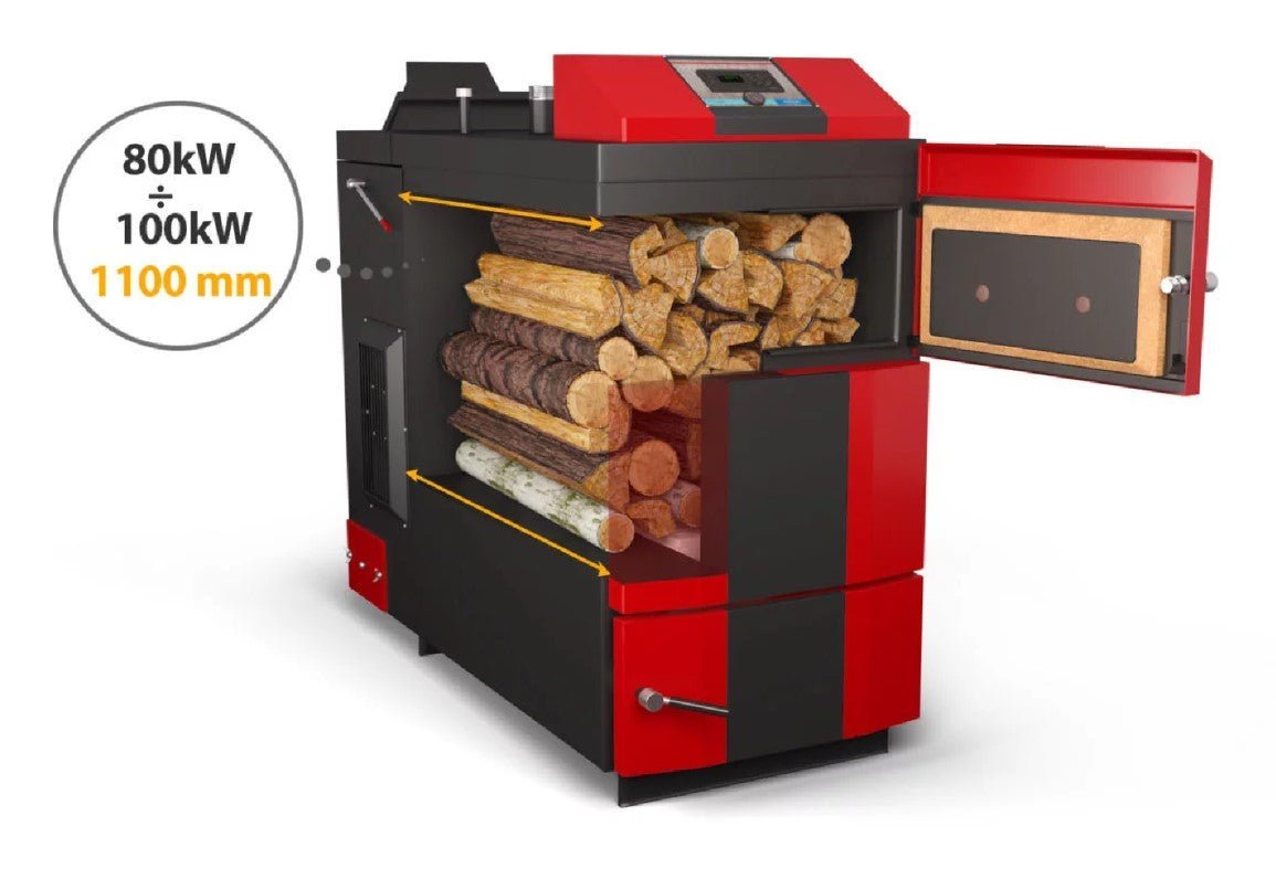 Attack Holzvergaserkessel | DPX 80 Profi | 80 kW – Ansicht 4
