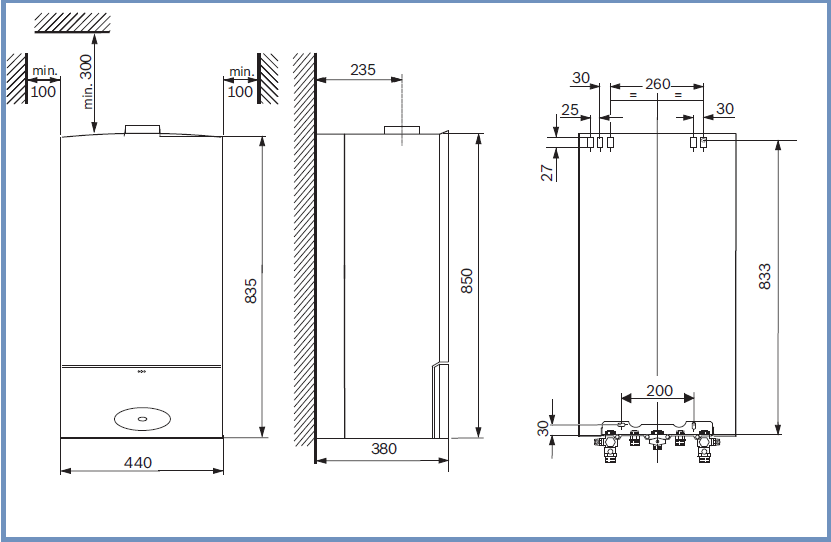 Junkers Cerastar Comfort (-Excellence) ZWR 18-7 KE 23 Kombigerät 18kW – Ansicht 3