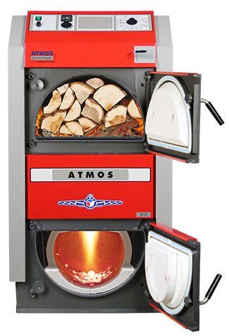 ATMOS Scheitholzvergaser | GS32 | 32 kW – Ansicht 3