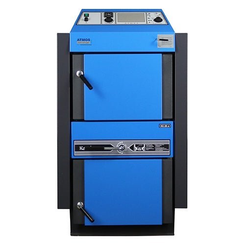 ATMOS Kohlevergaserkessel | KC35S | Braunkohle/Steinkohle | 35 kW – Ansicht 2