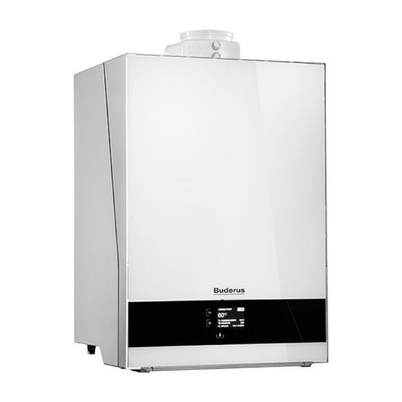 BUDERUS | Gas-Brennwertkessel | Logamax plus GB192i-25 weiß | 25 kW – Ansicht 3