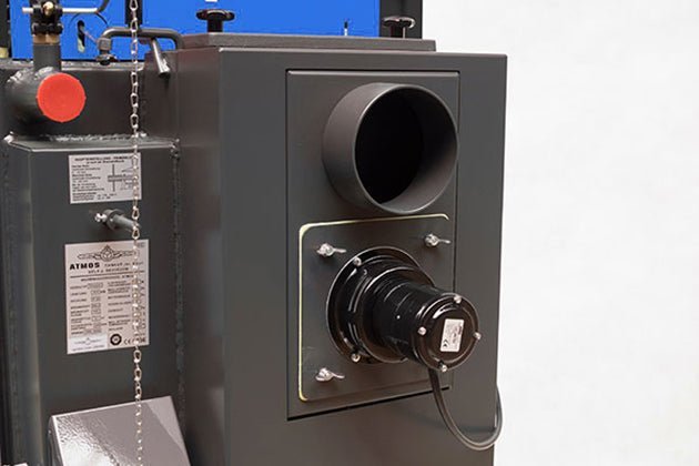 ATMOS Scheitholzvergaser | DC30GSE mit Anzündautomatik | 30 kW – Ansicht 9