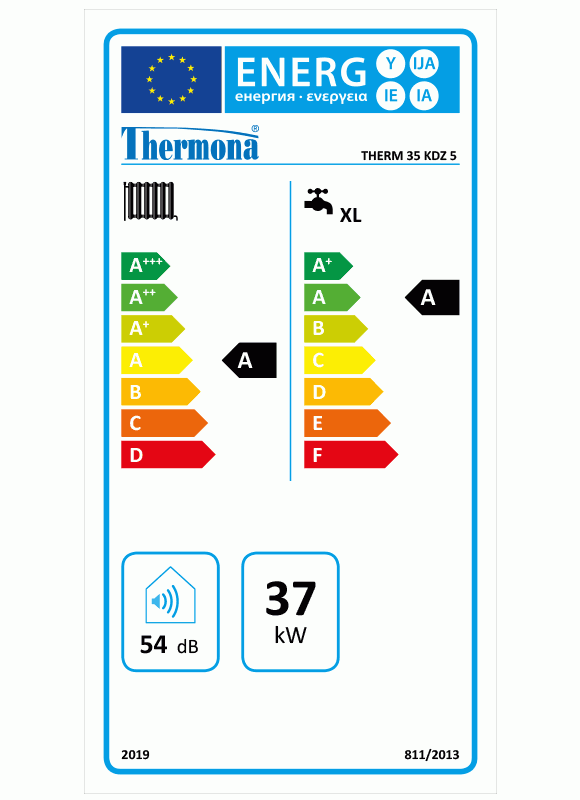 Thermona Gastherme | Therm 35 KDZ 5 | Brennwerttherme | 37 kW – Ansicht 4