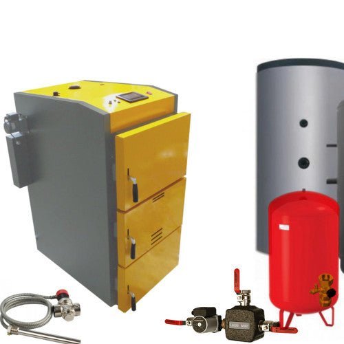 Santer Solar Holzvergaser Proburner 2.0 Komplettsystem 25 kW 1x1000L – Ansicht 2