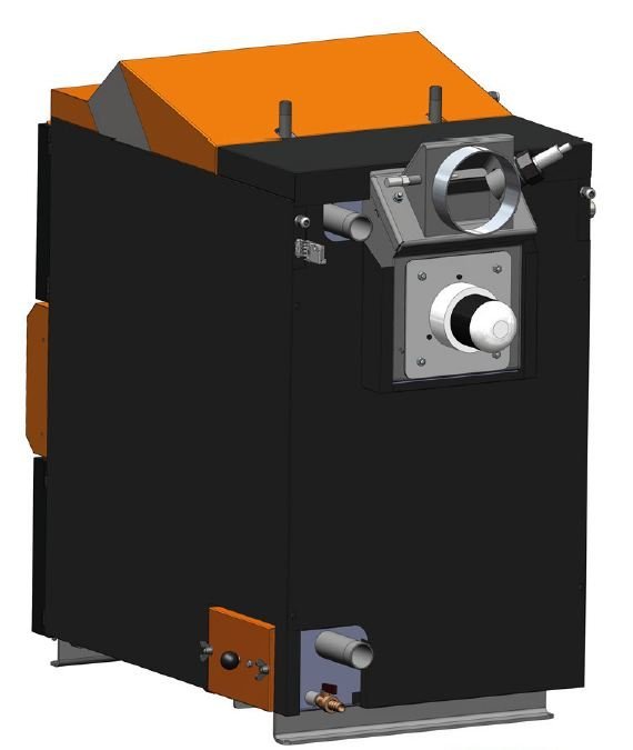 Holzvergaser Proburner Lambda 45kW – Ansicht 2