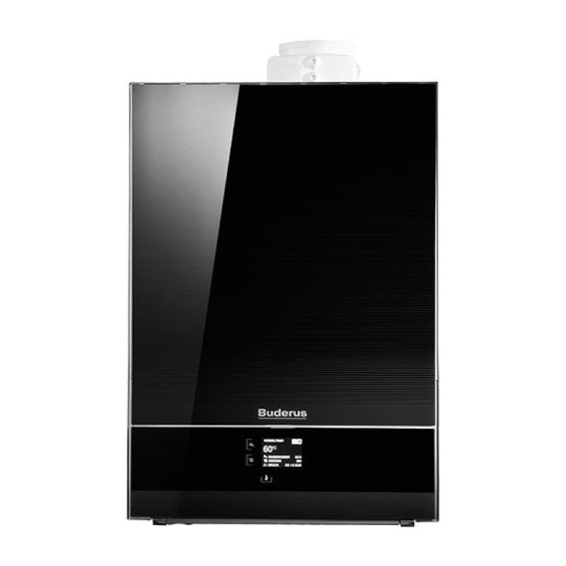 BUDERUS | Gas-Brennwertkessel | Logamax plus GB192i-25 schwarz | 25 kW
