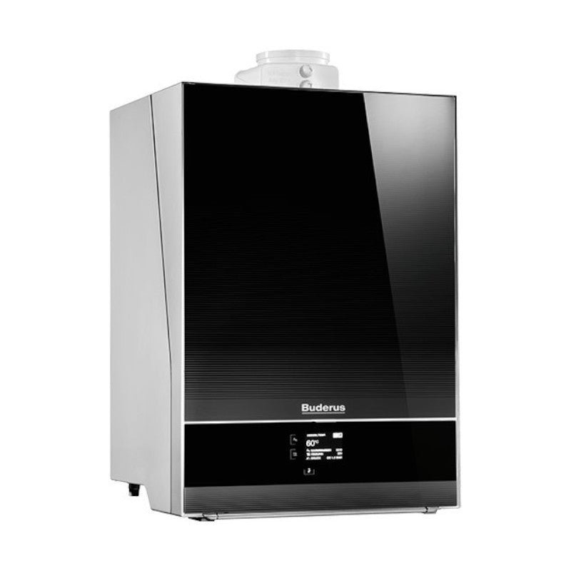 BUDERUS | Gas-Brennwertkessel | Logamax plus GB192i-25 schwarz | 25 kW – Ansicht 3