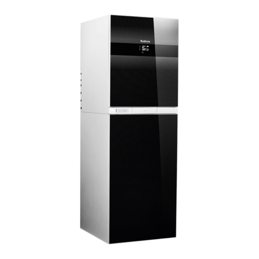 BUDERUS | Gas-Brennwert-Hybridsystem | GBH192-15iT150S schwarz | 15 kW