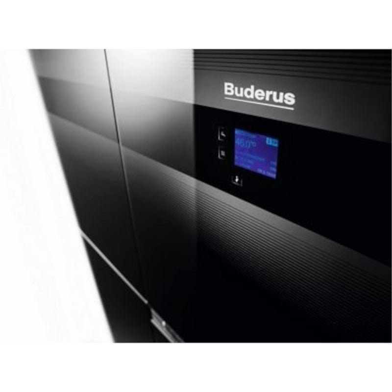 BUDERUS | Gas-Brennwert-Hybridsystem | GBH192-15iT150S schwarz | 15 kW – Ansicht 4