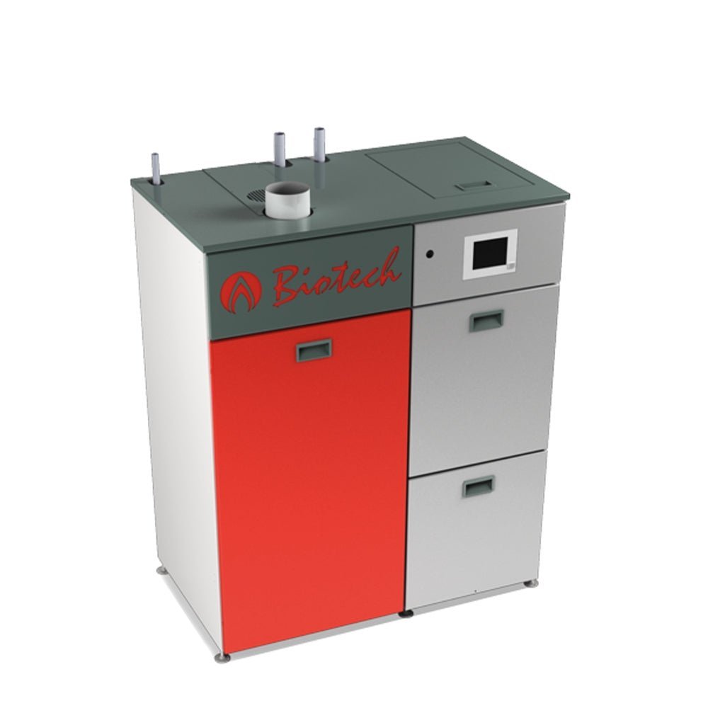 Biotech Bafa Pelletkessel Top Light M (MBW) manuelle Befüllung 14,9 kW – Ansicht 2