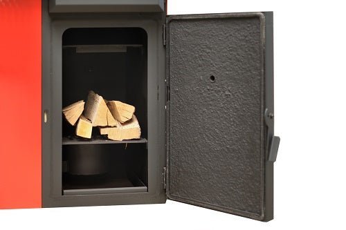ThermoFlux Pelletkessel | Pelling 50 ECO | 51kW | 110kg Behälter links – Ansicht 6