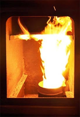 ThermoFlux Pelletkessel | Pelling 50 ECO | 51kW | 110kg Behälter links – Ansicht 8