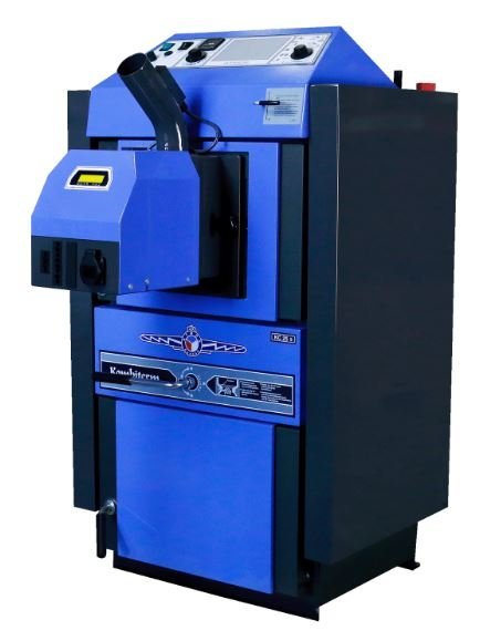 ATMOS Kohlevergaserkessel | KC25S-P Kohle/Pellets | 26 kW | Komplettset 4 – Ansicht 3