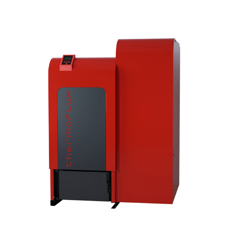 ThermoFlux Pelletkessel | TF-PK-ECO-PLUS-25 | 25kW | 120kg Pellettank