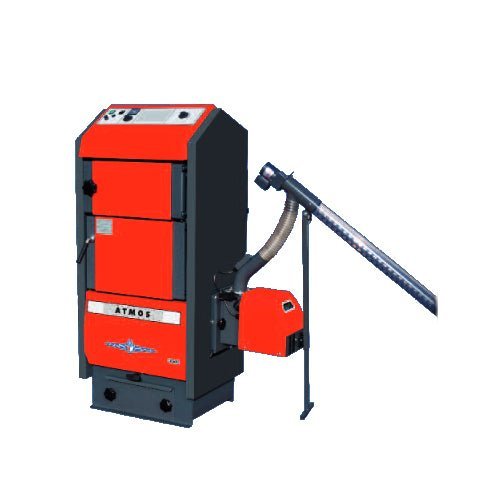 ATMOS Pelletkessel | P20 mit Holznotbetrieb | 22 kW – Ansicht 3