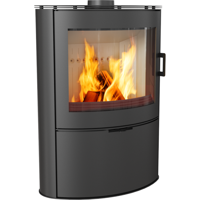 Kratki Kaminofen Koza AB S/2 | gebogene Scheibe | 10 kW | KOZA/AB/S/2 – Ansicht 11