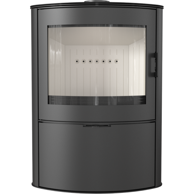 Kratki Kaminofen Koza AB S/2 | gebogene Scheibe | 10 kW | KOZA/AB/S/2 – Ansicht 2