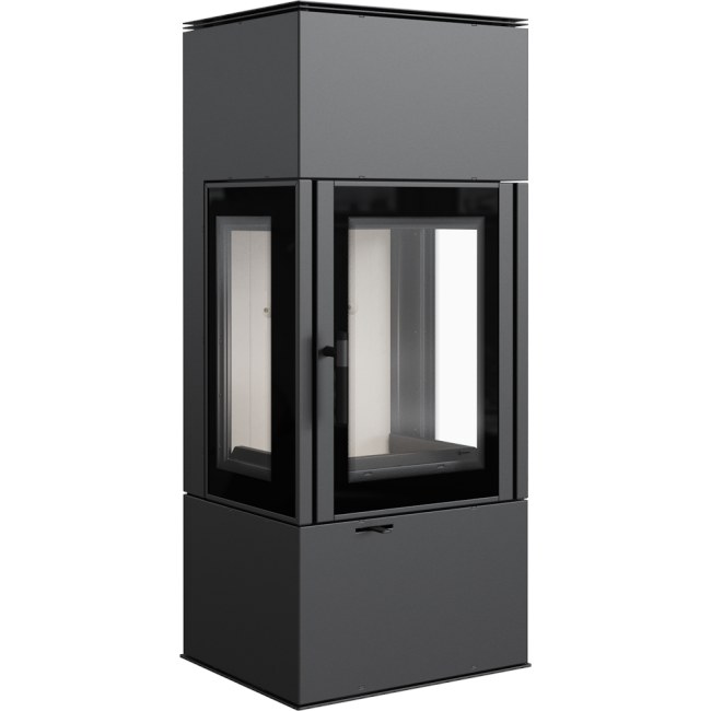 Kratki Kaminofen Thor 8 | 3-seitig | 8 kW | THOR/VIEW – Ansicht 2