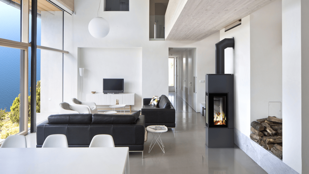 Kratki Kaminofen Thor 8 | 3-seitig | 8 kW | THOR/VIEW – Ansicht 7