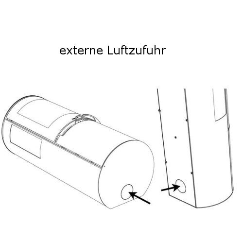 Aduro Kaminofen | Aduro 9.5 Lux Air | externe Luftzufuhr | 6 kW – Ansicht 3