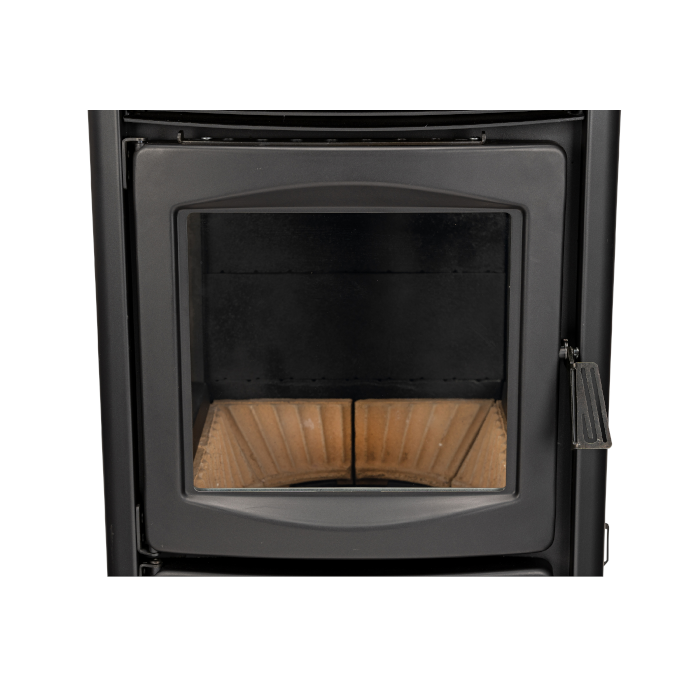 Teba Therm Kaminofen Holzofen TKS-19 | mit Backfach | 12 kW – Ansicht 11