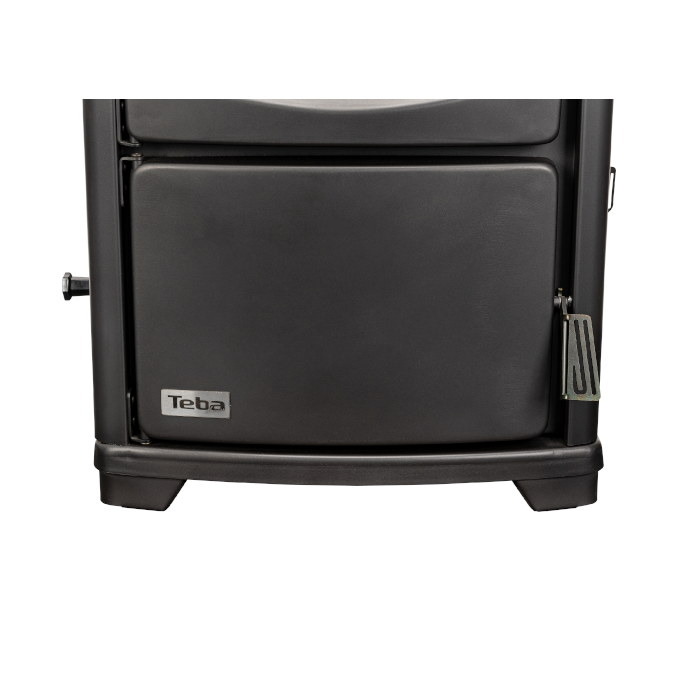 Teba Therm Kaminofen Holzofen TKS-19 | mit Backfach | 12 kW – Ansicht 12